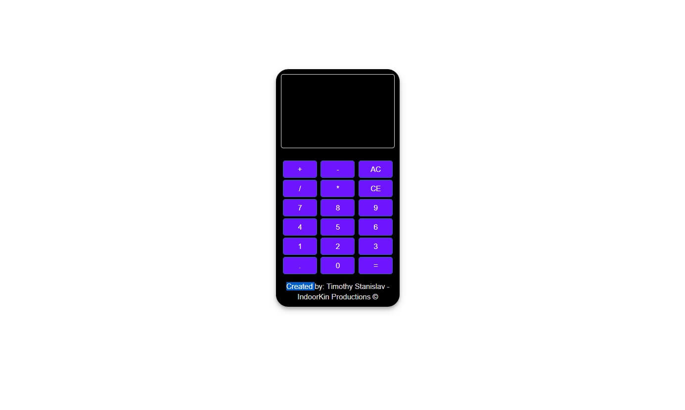 JS Calculator